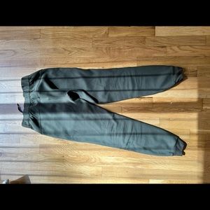 Green lululemon joggers size 2